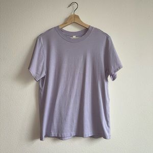 lululemon all yours t shirt size 2 purple